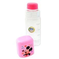릴팡 에스케이상사 미키 트라이탄 계량물병, 핑크, 1개, 280ml