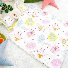 Coney Island 孩童用四季型超細纖維午睡兩用被套, 機器人款