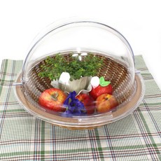 Good Friend PP籐編籃子兩色圓形籃子箱蓋