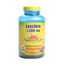 네이쳐스라이프 레시틴 1200mg 소프트젤, 100개입, 1개, 100정