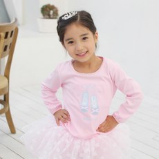 BALLET KIDS 女童長袖 T 恤