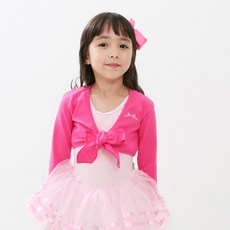 BALLET KIDS 女童可愛絲帶開衫