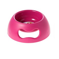 유나이티드펫츠 Pappy 강아지 식기, 핫핑크M, 1개, 1개