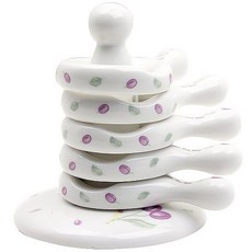 Corel Coordinates Plum Ring餐具架, 白色, 1組