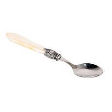 BUGATTI 牛津摩卡匙 15cm, 象牙白, 1個