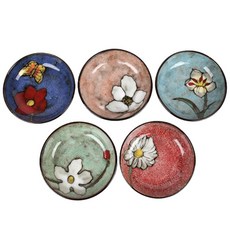 圓形陶瓷碟5款組 3號, 5個