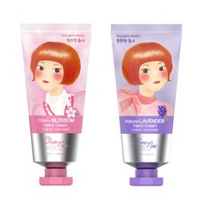 츄니 핸드크림 체리 블라썸 50ml + 내추럴 라벤더 50ml 세트, 2세트