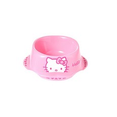 헬로키티 사료그릇, 연핑크, 1개