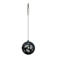 칼론 WHEEL 미니스피커(USB충전식), 블랙, 블랙
