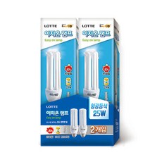EASY ON 緊湊型燈 25W 3U25W-A, 熒光色, 2個