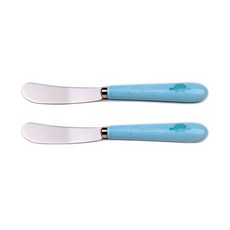 블룸엣홈 레트로 버터나이프 세트, 블루, 2개