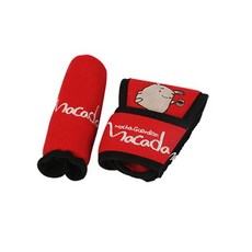 마카다 사이드브레이크 + 기어커버, 레드, 1세트