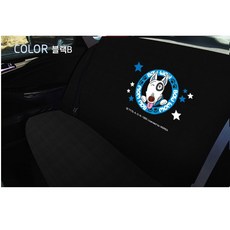 BowWow 汽車後座時尚座椅 小型車, 黑色B