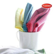 sunwooland 雙面網布+超細纖維多功能手拖, 10個