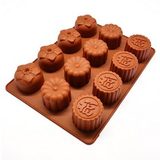 Shinil Home Baking 矽膠模具 Round Bok 12 Ball Mould, 單一顏色, 1個