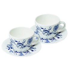 MAZUOKA 韓國製 洋蔥圖案 咖啡杯 2人組 (null), 混色, 2個