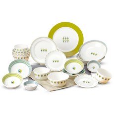 MILLYANG 造型餐盤組, 碗盤 20入