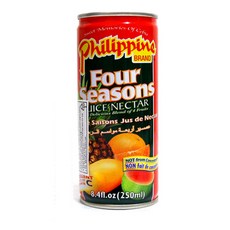 필리핀 포시즌 주스, 250ml, 5개
