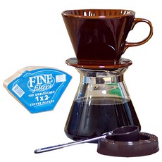 RLove house Ceramics 102 手滴套組棕色, 咖啡器具 5種