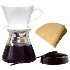 RLove house 白瓷 102 手滴套組, 手沖咖啡工具 5種