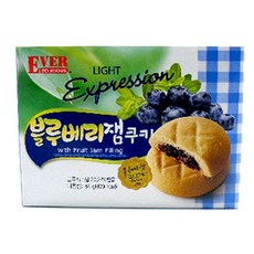 블루베리잼쿠키, 84g, 7개