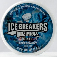 아이스브레이커스 페퍼민트, 4개, 15.4g