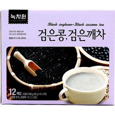 NOKCHAWON 綠茶園 黑豆黑芝麻茶, 24個