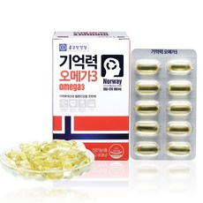기억력 오메가3, 60정, 1개