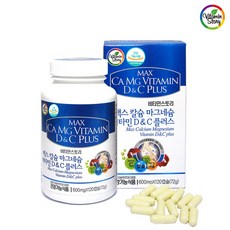 Vitamin Story 鈣鎂綜合維他命D+C保健膠囊 600mg, 120顆, 1罐