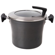 INNOVA 伊諾華 雙耳燉鍋+鍋蓋, 22cm, 黑色