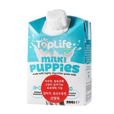탑라이프 강아지간식 자견용 산양유, 담백한우유맛, 2개, 1개