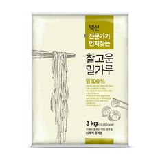 맥선 찰고운 밀가루, 3kg, 2개