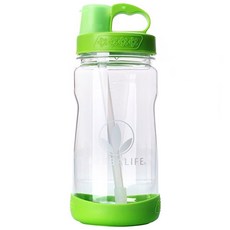 HERBALIFE 賀寶芙 吸管水壺, 1000ml, 綠色