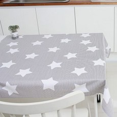 쏘모제이 식탁보 6인, 코코아그레이, 110 x 200 cm, 1개