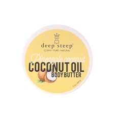 Deep Steep 코코넛 오일 바디 버터, 200g, 1개, Pineapple Coconut