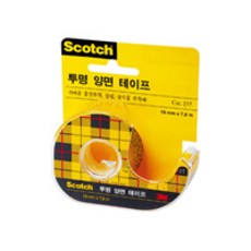 투명 양면 테이프 디스펜서 237, 1개