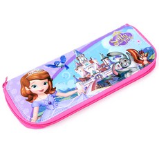 소피아 유아용 지퍼 수저집 대, 퍼플, 1개