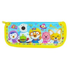 뽀로로 교정용 젓가락 케이스, 옐로우, 1개