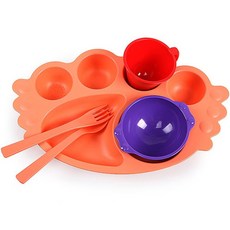 유이앤루이 천사식판 기프트 세트, 파파야, 1개