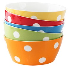 엘룸 엘 캔디도트 본차이나 대접, 5p