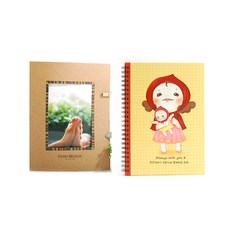 Jmilk 小紅帽育兒日記本+紙相框