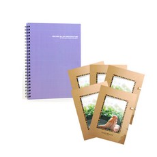 Jmilk Sweety Purple 育兒日誌 + 此時此刻 Jmilk 紙相框 5入