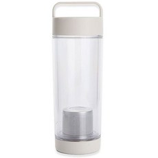 티앤라이프 스마트 에코 티 텀블러 물병, 화이트, 500ml, 1개