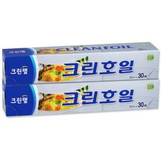 크린랩 쿠킹호일, 30m, 1개, 2개