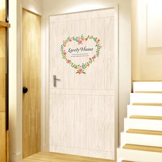 022.하트 플라워 ver.1, 우드A형_베이직