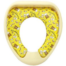 Rilakkuma 拉拉熊孩童馬桶坐墊, 黃色