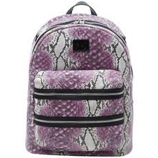Puj 蛇紋尿布後背包, 紫灰色