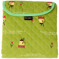 이삭 기저귀매트 70x 50cm, 그린풍차캡, 1개