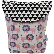 CUTE ECO 北歐動物防水尿布袋, 獅子款