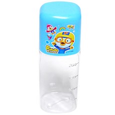 뽀로로 트라이탄 계량물병, 블루, 290ml, 1개